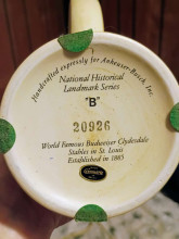 Budweiser Clydesdale Beer Stein