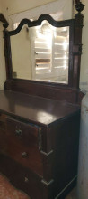 Antique Dresser with Mirror