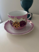 Decorative Cup and Saucer