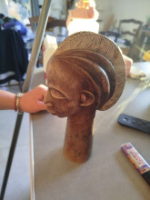 African Carved Figure