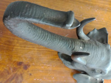 Elephant Head Sculpture