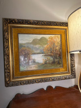 Landscape Oil Painting by M. A. Costar