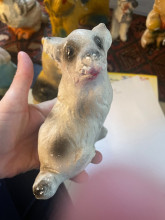 Vintage Ceramic Dog Figurine