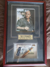 The Sopranos Framed Memorabilia