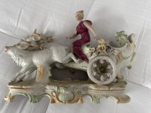 Porcelain Chariot Figurine