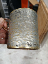 Hammered Copper Mug