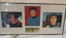 Star Trek Autographed Display