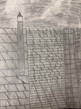 Architectural Pencil Sketch