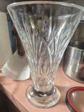 Waterford Cut Glass Vase by Waterford Crystal