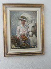 C. M. Bogner Oil Painting