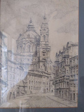 Architectural Etching by F.X. Jakel