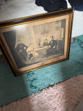 Historical Prints Depicting Civil War Figures by Currier & Ives (possibly)