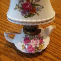 Oil Lamp and TeaPot combined 