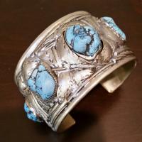 Silver Turquoise bracelet 