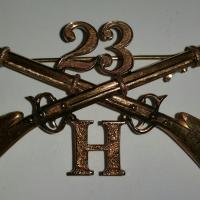 Gold Rifle Pin