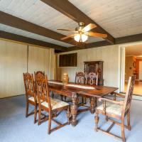 Jacobean Revival dining table and chairs