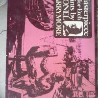 Lionel Barrymore Color on silver foil Etchings