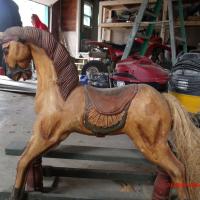 gliding rocking horse