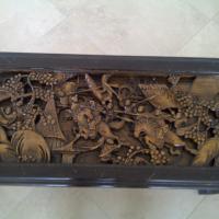Hand carved Japanese coffee table antique appraisal | InstAppraisal