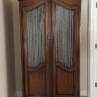 White Fine Furniture, Armoire front view