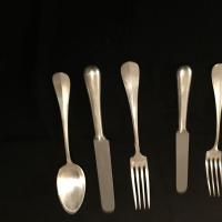 Christofle Baguette silver plated items.