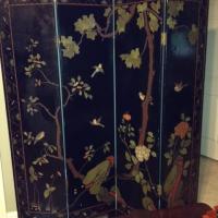 Antique Coromandel Chinese Screen Circa 1809