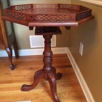 Table with top lowered