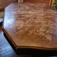 Kitchen table made by jefferson woodworking company 