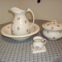 Edwin M. Knowles Pitcher and Basin Set