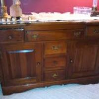 Monitor Furniture Company Solid Cherry Buffet Antique Appraisal