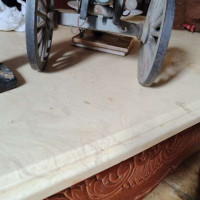 Cast iron 1951 civil war toy soldier cannon I think it shoots