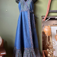 Gunne Sax denim dress