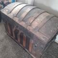 mm secor co. steamer trunk
