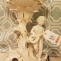 Porcelain cherub and bowl