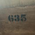 Antique dining table and chairs with matching cabinet and sideboard