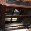 Walnut Dining Table & Hutch