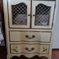 Vintage Burns Case Goods (Union-National) Dresser and Side Table