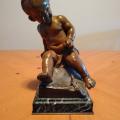 François DuQuesnoy (1597 - 1643) bronze sculpture