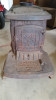 antique stove, stove, cast iron stove, wood stove, marietta, ohio, leader box