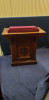 Pulpit, lectern, antique, celtic cross