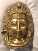 Brass or gold statue front