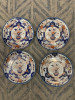 4 Imari Plates