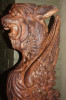 Neo Renaissance Griffon Carved Oak Server