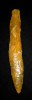 Danish Neolithic Flint Dagger Orange Patina