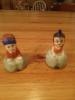Antique Indian salt and pepper shakers