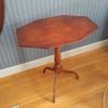 octagonal pedestal table