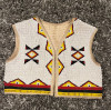 Early 1900 sioux beaded vest