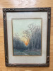 Antique William clusmann watercolor